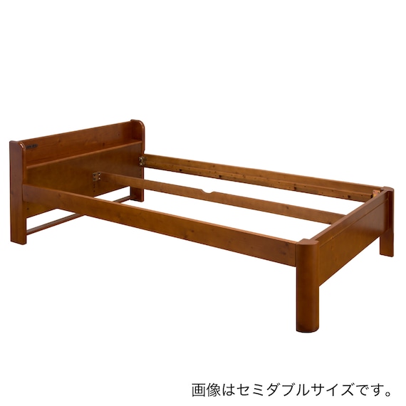 3段階高さ調整 頑丈棚付きダブルすのこベッドフレーム 耐荷重600kg(MBR) 6枚目画像