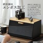 インテリアになじむスリムなブレッドケース (ライトグリーン) 12枚目画像