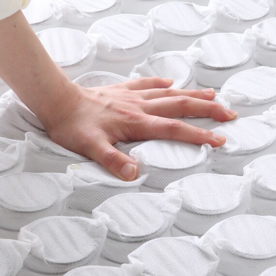 ダブル 3つ折りポケットコイルマットレス 9枚目画像