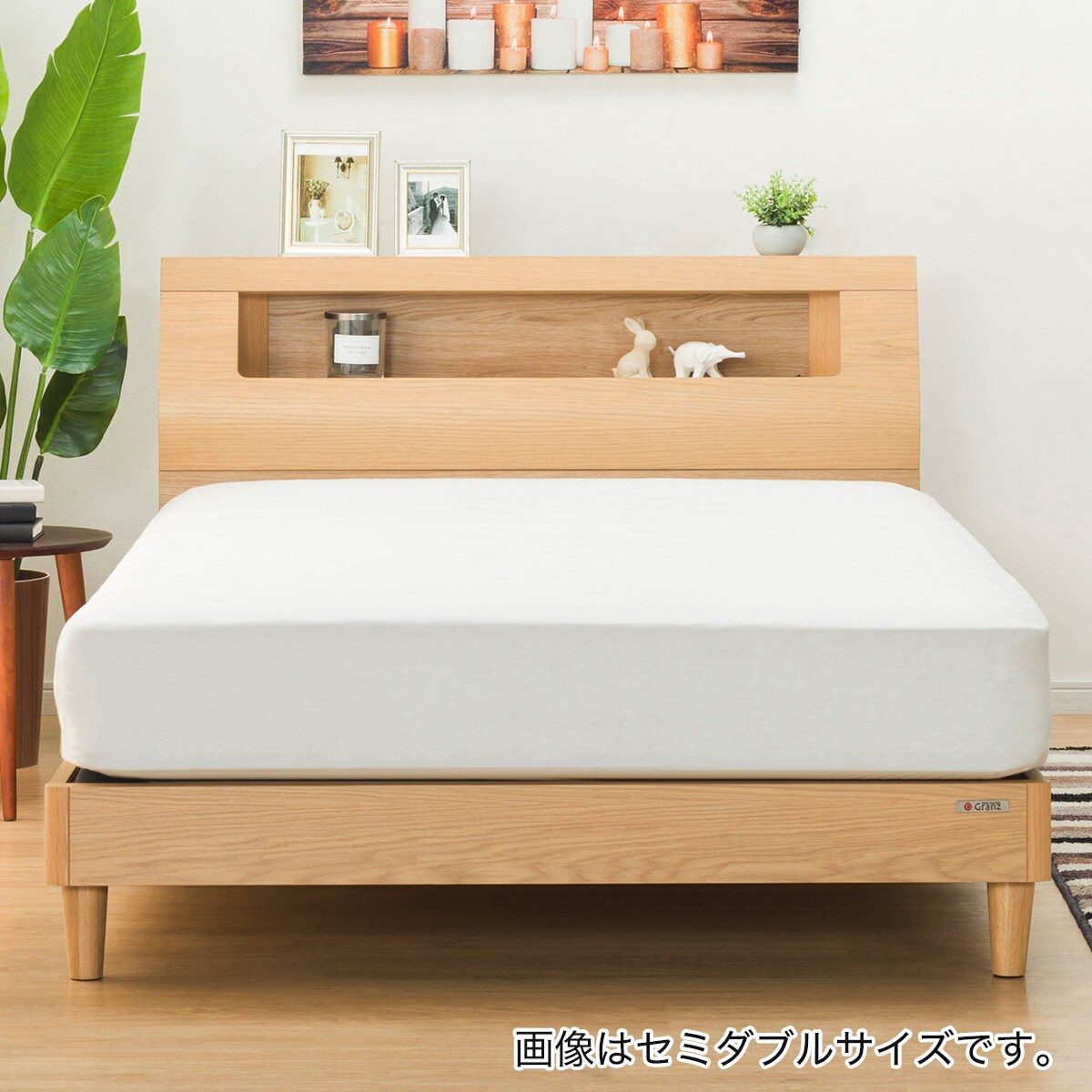 楽天市場】棚・照明・コンセント付きベッドフレーム (D Lキャビ 引出し有) ニトリ 【配送員設置】 【5年保証】 : ニトリ