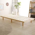 天然木3段階高さ調整 脚付きすのこベッド(S NA) 13枚目画像