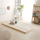 天然木3段階高さ調整 脚付きすのこベッド(SD NA) 12枚目画像