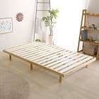 天然木3段階高さ調整 脚付きすのこベッド(SD NA) 13枚目画像