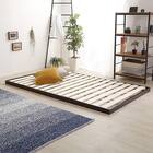 天然木3段階高さ調整 脚付きすのこベッド(SD DBR) 13枚目画像