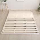 天然木3段階高さ調整 脚付きすのこベッド(SD WW) 12枚目画像