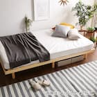 天然木3段階高さ調整 脚付きすのこベッド(D NA) 19枚目画像