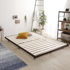 天然木3段階高さ調整 脚付きすのこベッド(D DBR) 10枚目画像