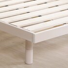 天然木3段階高さ調整 脚付きすのこベッド(D WW) 10枚目画像