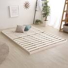 天然木3段階高さ調整 脚付きすのこベッド(D WW) 14枚目画像