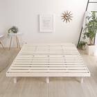 天然木3段階高さ調整 脚付きすのこベッド(D WW) 15枚目画像