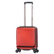 フロントオープンジッパータイプ キャリーケース 22L