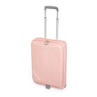 フロントオープン折りたたみキャリーケース38L(マットバーンコーラル) 1枚目画像