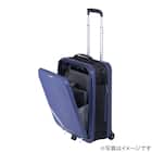 フロントオープン折りたたみキャリーケース38L(マットバーンコーラル) 3枚目画像