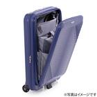 フロントオープン折りたたみキャリーケース38L(マットバーンコーラル) 6枚目画像