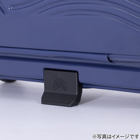 フロントオープン折りたたみキャリーケース38L(マットバーンコーラル) 8枚目画像