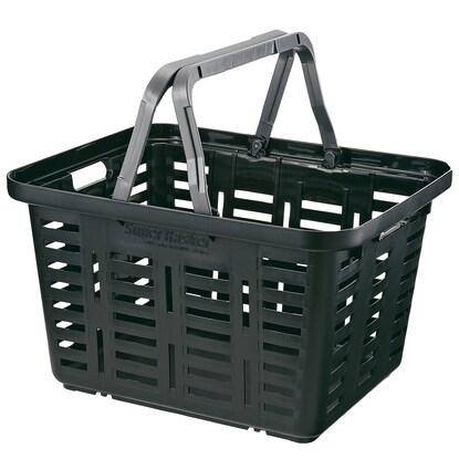 積み重ねできるスーパーバスケット レギュラー ブラック 通販 ニトリネット 公式 家具 インテリア通販