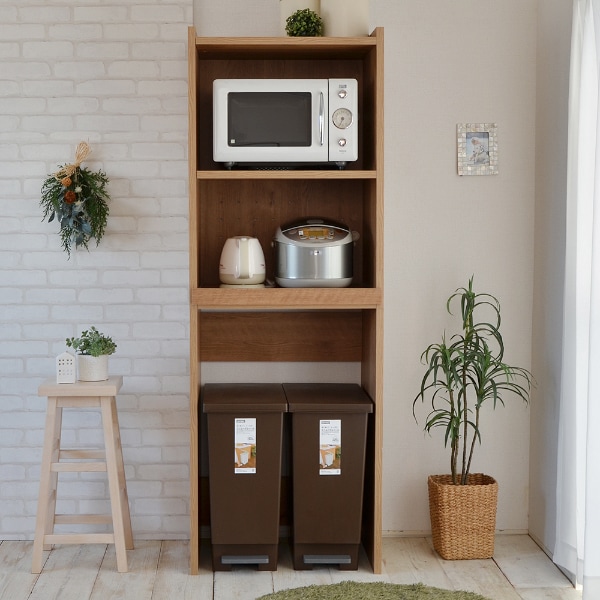 ごみ箱が入るキッチンラック 高さ約173cm Lbr 通販 ニトリネット 公式 家具 インテリア通販 ごみ箱が入るキッチンラック 高さ約173cm Lbr 通販 ニトリネット 公式 家具 インテリア通販