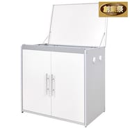 サビに強いガルバ製 2面開閉ごみ収納庫【期間限定価格:11/27~1/5まで】