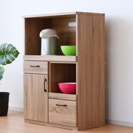 家電たっぷり収納レンジ台 幅80cm (NA)【期間限定価格:11/28~1/5まで】