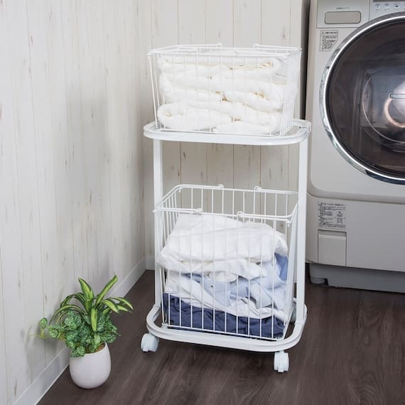ランドリーバスケットラック 1枚目画像
