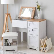 一台二役のドレッサーデスク (70-80D)