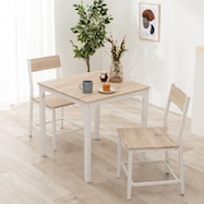 シンプルな木目調ダイニング3点セット LDS4553