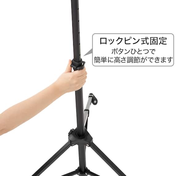 LOGOS シャドウブラックランタンポール 3枚目画像