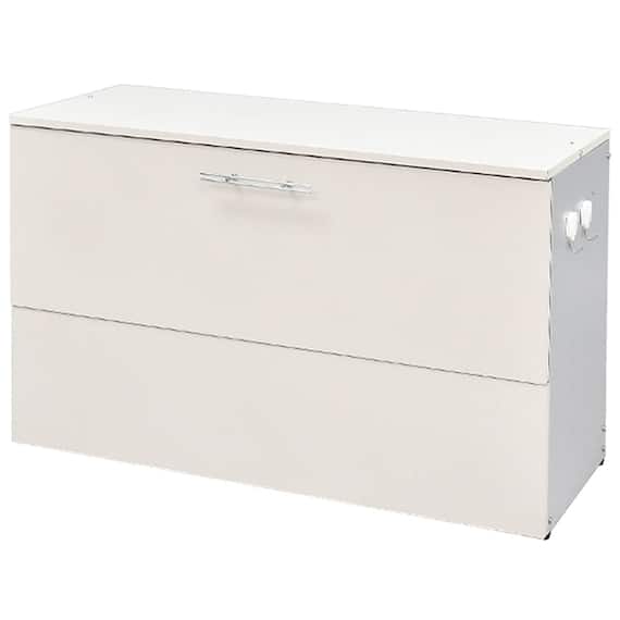 ガルバ使用ゴミ保管庫(幅100×奥行38cm アイボリー) 1枚目画像