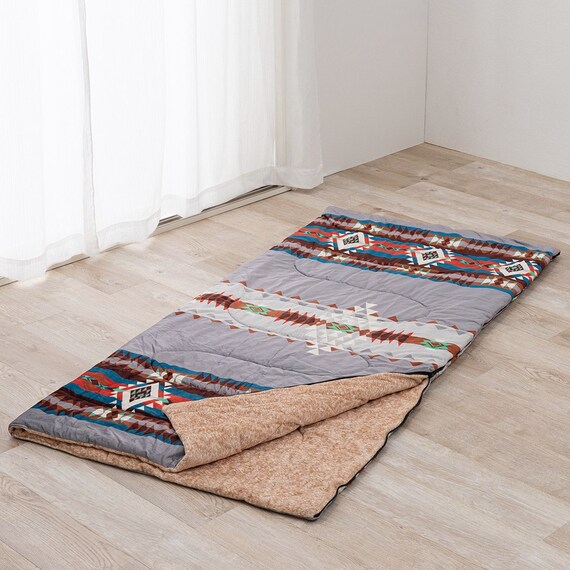 こたつ布団にもなる寝袋(GY) 1枚目画像