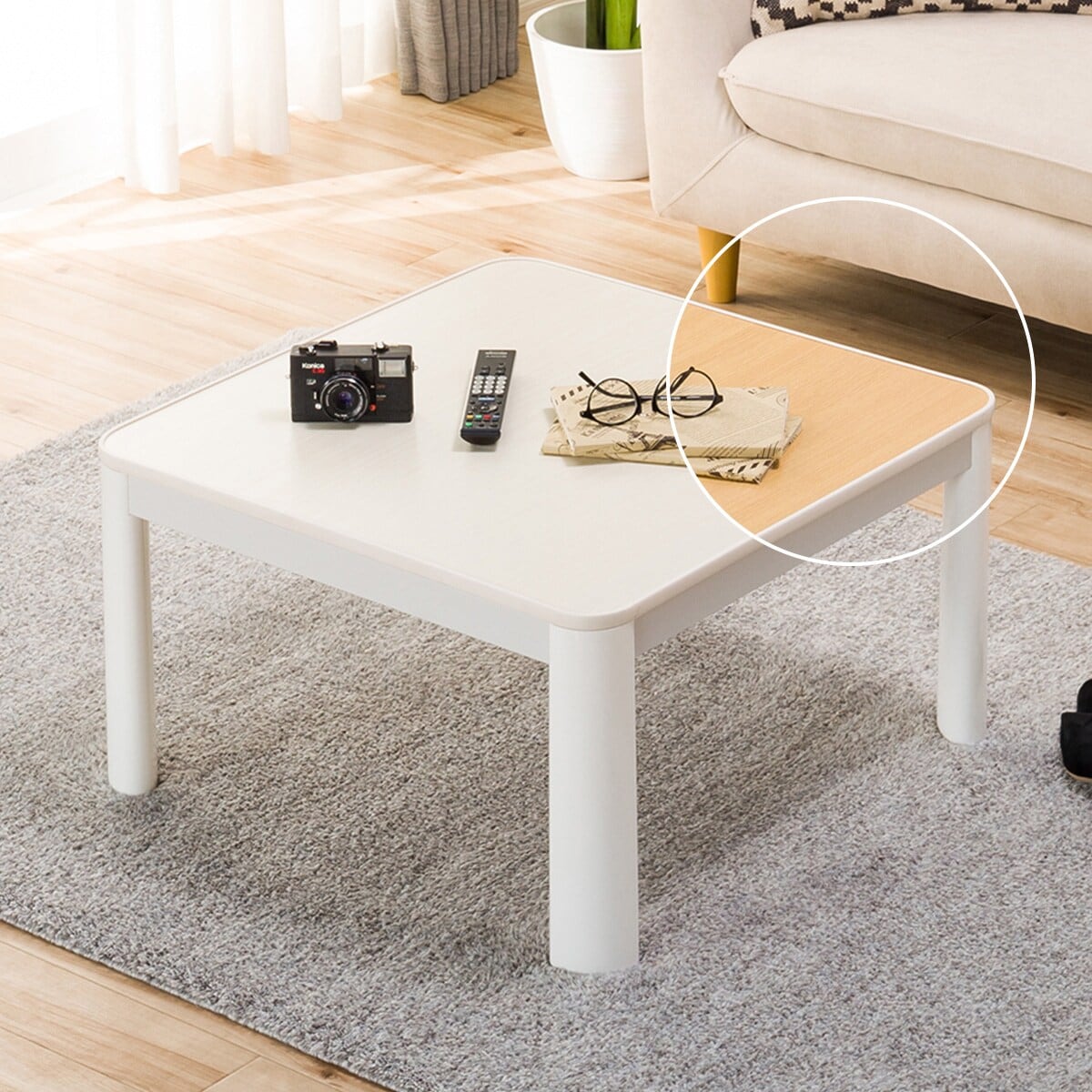 リバーシブルこたつ ジュリバg 70 Wh 通販 ニトリネット 公式 家具 インテリア通販 リバーシブルこたつ ジュリバg 70 Wh 通販 ニトリネット 公式 家具 インテリア通販