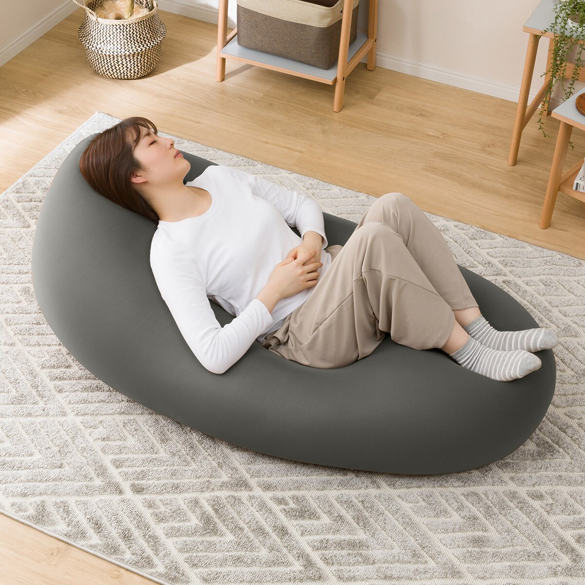 ビーズクッション ウォルク ビッグ グレー 通販 ニトリネット 公式 家具 インテリア通販 ビーズクッション ウォルク ビッグ グレー 通販 ニトリネット 公式 家具 インテリア通販