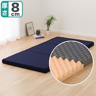 【送料無料】2種のウレタンを組み替え可能な高反発敷布団