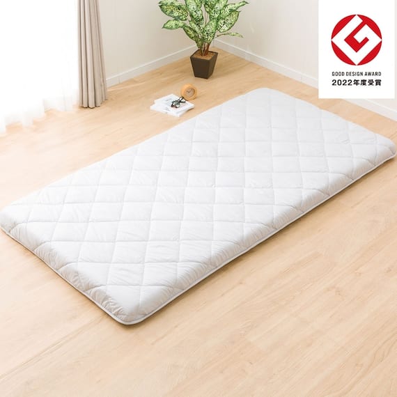 5層ボリューム敷布団 シングル(グレー) 1枚目画像