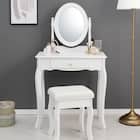 エレガントな猫脚ドレッサー 2枚目画像