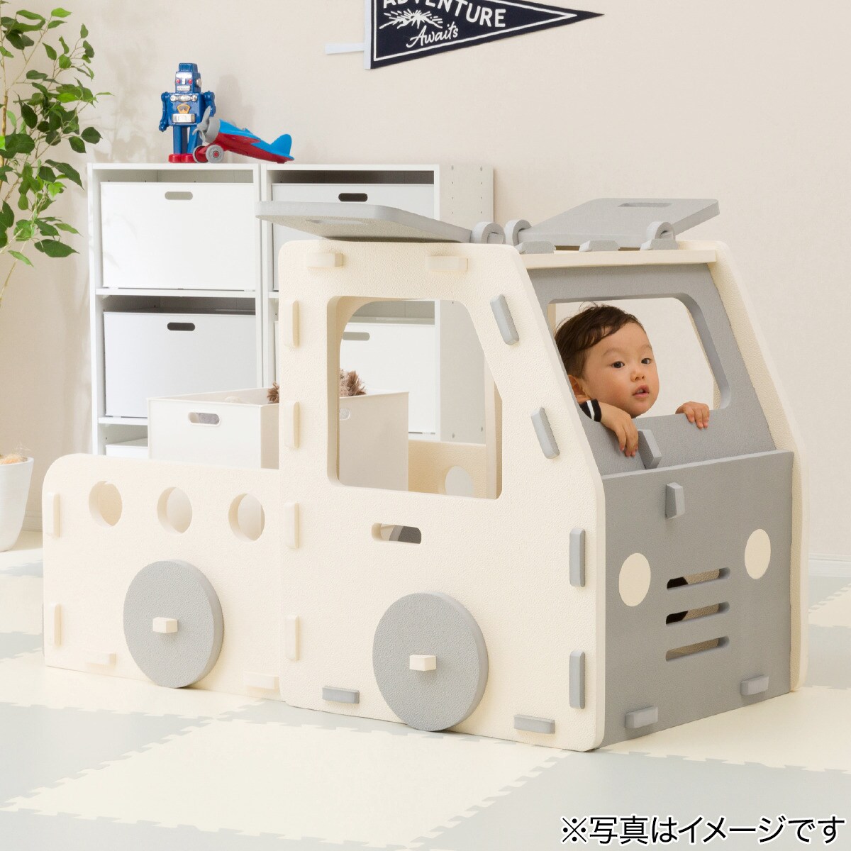 やわらか素材 ふわふわ キッズトラック(抗菌付き)通販 | ニトリネット【公式】 家具・インテリア通販