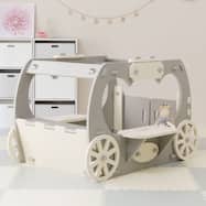 やわらか素材 ふわふわ キッズ馬車(抗菌付き)