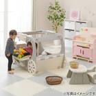 やわらか素材 ふわふわ キッズ馬車 抗菌付き(グレー) 11枚目画像