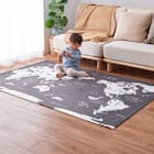 キッズプレイラグ ワールド BK 1枚目画像