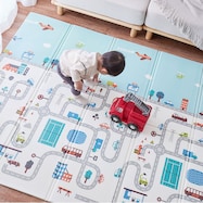 折り畳みできるキッズプレイマット(ロード)