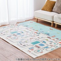 折り畳みできるキッズプレイマット(ロード 178cm×196cm)