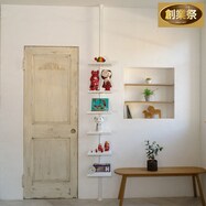 【簡単】ワンタッチ式 突っ張りトレイラック【期間限定価格:8/8~9/24まで】