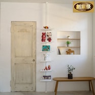 【簡単】ワンタッチ式 突っ張りトレイラック【期間限定価格:11/28~1/5まで】