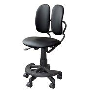 腰の負担を軽減するコンパクトチェア (BK)【期間限定価格:11/28~1/5まで】