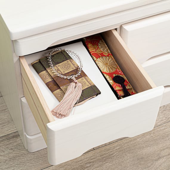 天然木仏壇チェスト2段(WW) 3枚目画像