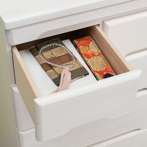 天然木仏壇チェスト4段(WW) 3枚目画像