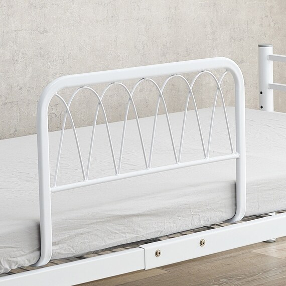 シンプルなデザインのベッドガード(幅70cm WH) 1枚目画像