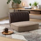 一人掛けヴィンテージローソファ(BE-BR) 1枚目画像