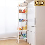 幅調節できる伸長式すき間収納ラック(幅16~22.5cm)【期間限定価格:11/28~1/5まで】