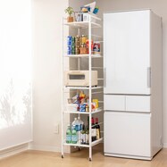 幅調節できる伸長式すき間収納ラック(幅26~40.5cm)【期間限定価格:11/28~1/5まで】