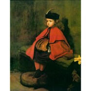 アートパネル 初めての説教 (ミレー)